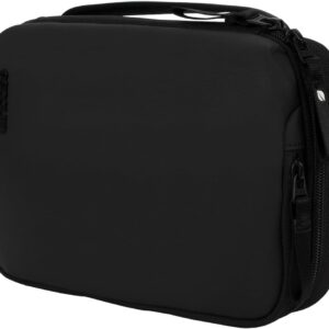 Incase A.R.C Accessory Organizer - Electronic Organizer Travel Case + Cord Storage - Efficient Cable Management - Compact & Durable Electronics Organizer, Black (10 x 3 x 2 in)