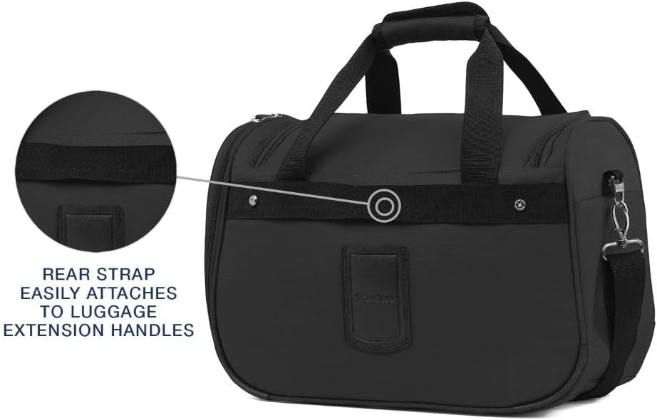 Travelpro Maxlite 5 Softside Lightweight Underseat Carry-On Travel Tote, Overnight Weekender Bag - Image 3