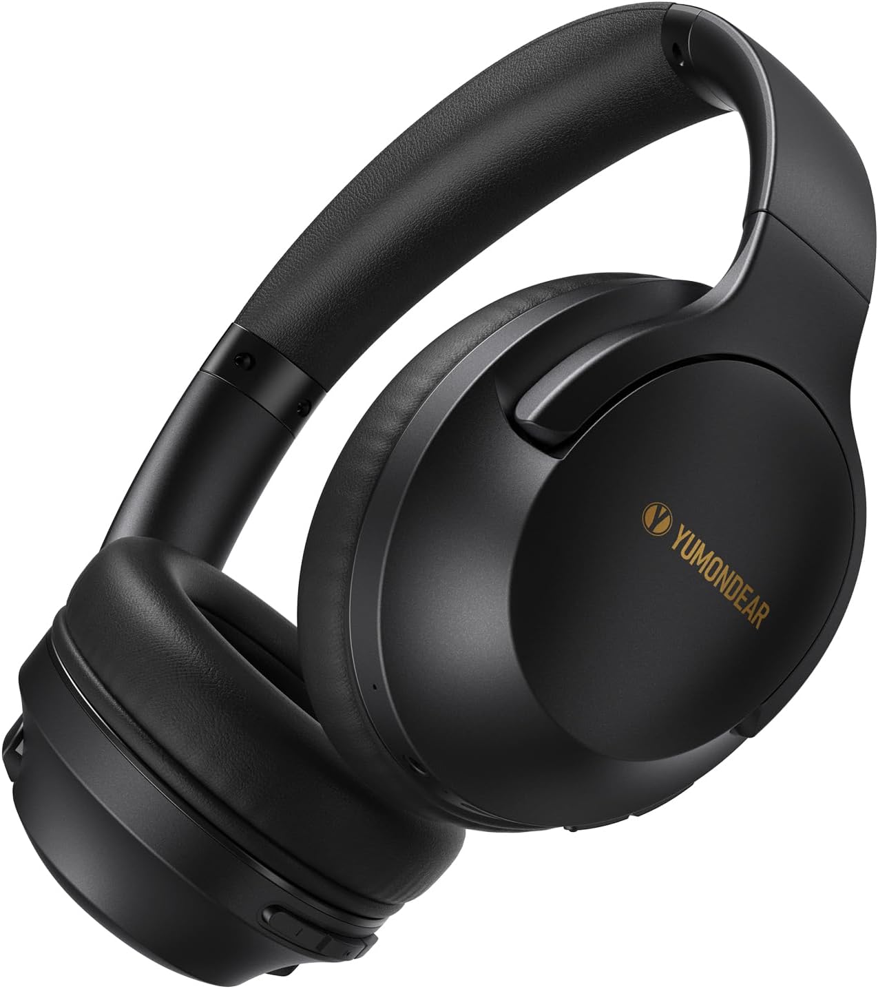 Over Ear Headphones Wireless 80H Playtime, Bluetooth Headphones Over Ear with 3 EQ Modes, Built-in ENC Mic, Deep Bass, HiFi Stereo Foldable 5.4 Bluetooth Headset for Phone PC Travel Workout Office