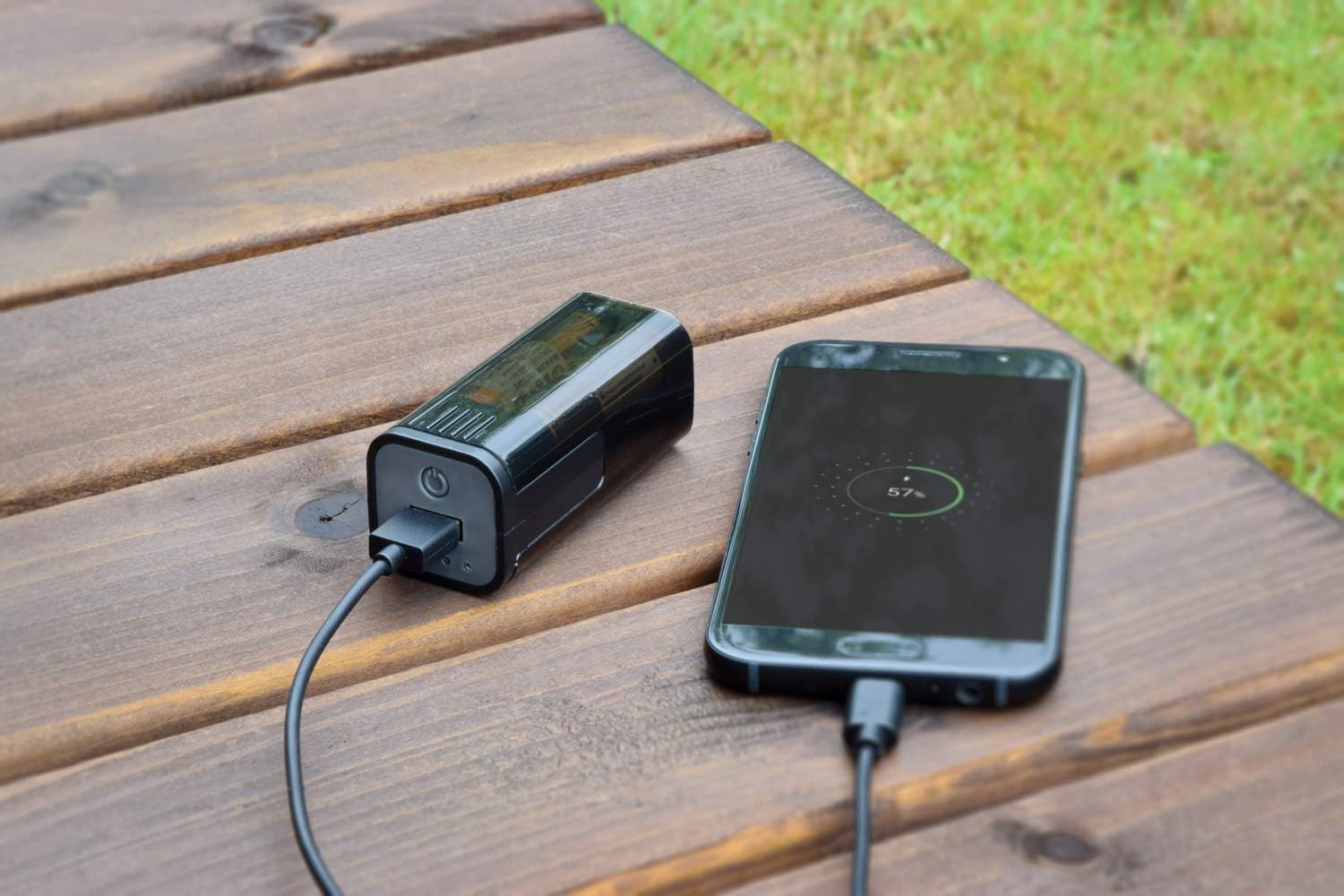 POW1 - Emergency USB Battery Powered Power Bank Compact Portable uses 4 AA Ideal for Smartphones, Tablets, Mobile, Apple, iPhone, Android/5055751557704 - Image 3
