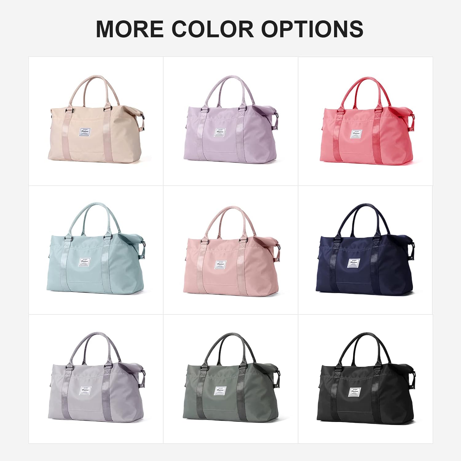 Sport Travel Duffle Bag Large Gym Tote Bag for Women, Weekender Carry on Bag for Airplane, Ladies Beach Overnight Bag Waterproof Luggage Bag with Wet Pocket - Image 6