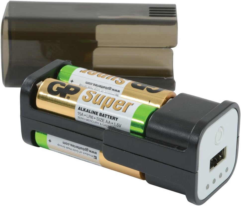 POW1 - Emergency USB Battery Powered Power Bank Compact Portable uses 4 AA Ideal for Smartphones, Tablets, Mobile, Apple, iPhone, Android/5055751557704 - Image 2