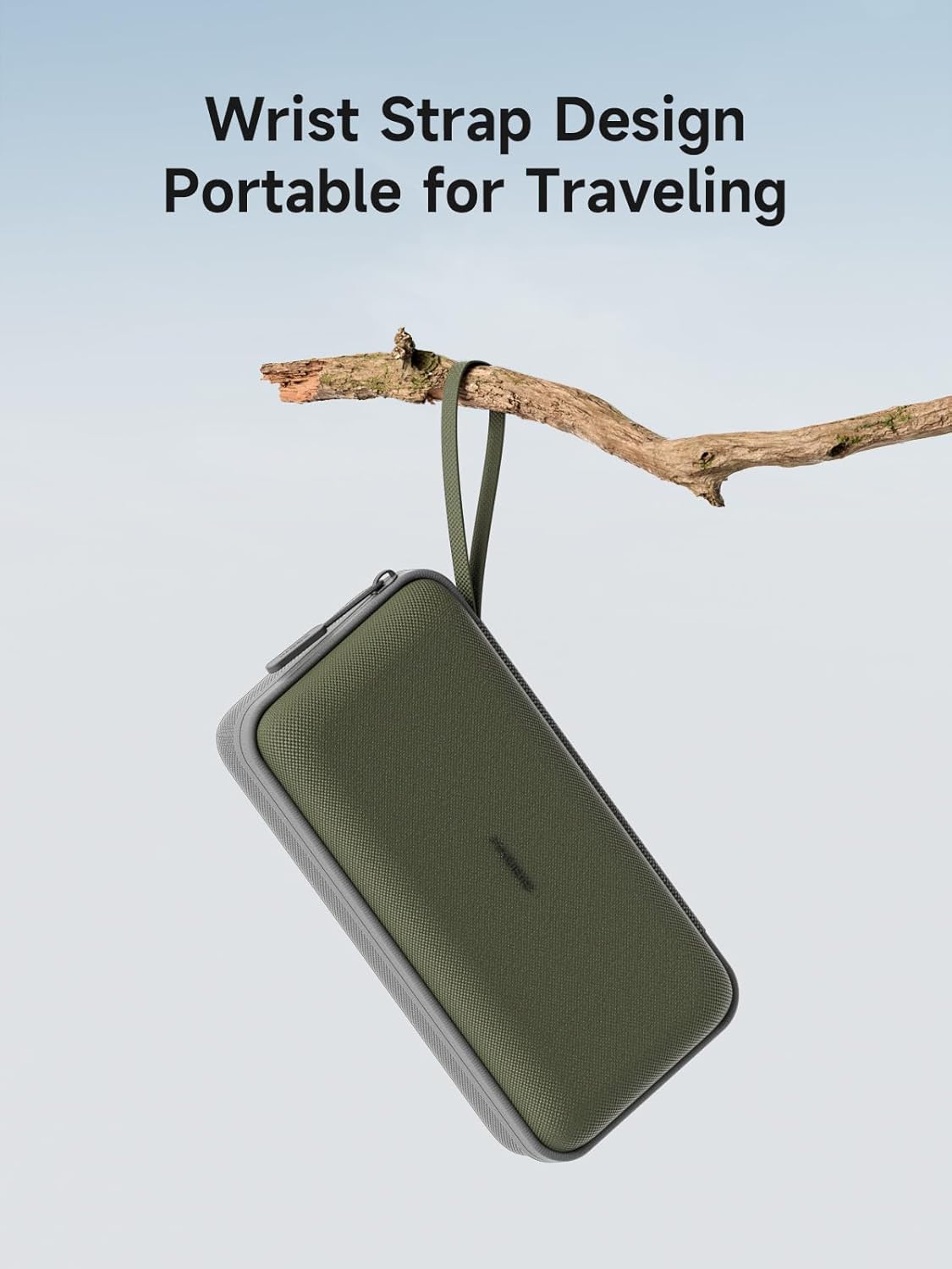 Hagibis Electronics Organizer Travel Case Cable Organizer Bag Pouch Portable Waterproof Carry Case for Cable, Charger,Power Bank, SD Card, Mouse, USB Flash Disk (DPB03 Green) - Image 7