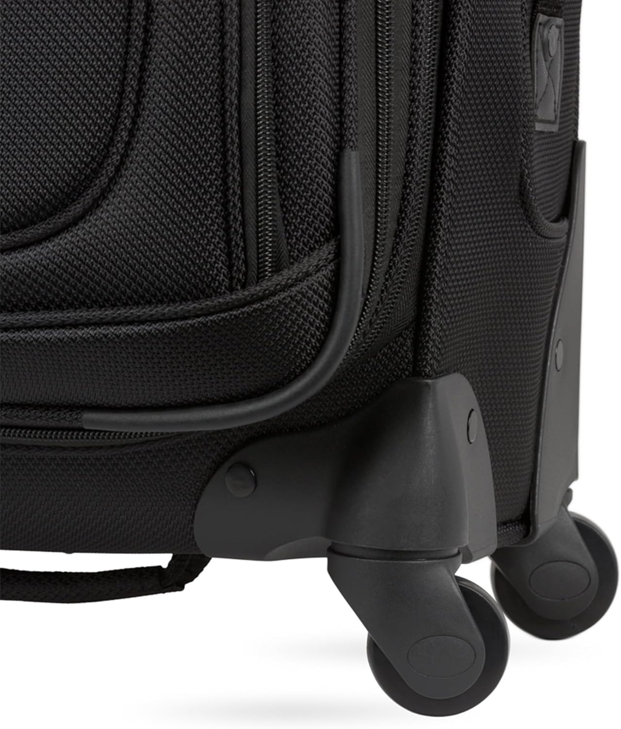 SwissGear Sion Softside Expandable Luggage, Black, Carry-On 21-Inch - Image 8