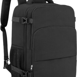 Travel Backpack for Women Men,Travel Laptop Backpack w/USB Charging Port, Waterproof Travel Backpack Carry On Flight Approved,Weekender Business Hiking Bag,Laptop Backpack 15.6 inch