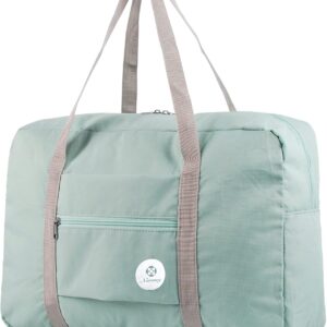 For Spirit Airlines Personal Item Bag 18x14x8 Foldable Travel Duffel Bag Tote Carry on Luggage Duffle Overnight for Women and Men